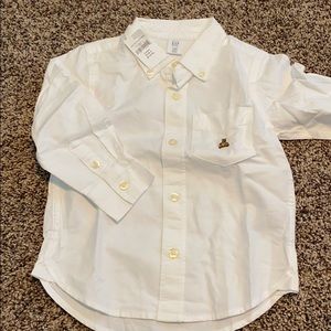 Toddler shot button up